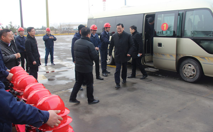 徐州市委常委王強到我公司考察指導