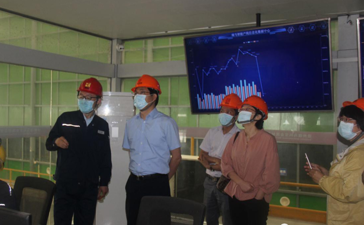 江蘇國強(qiáng)鍍鋅實業(yè)袁董事長一行蒞臨瑞馬智能參觀考察