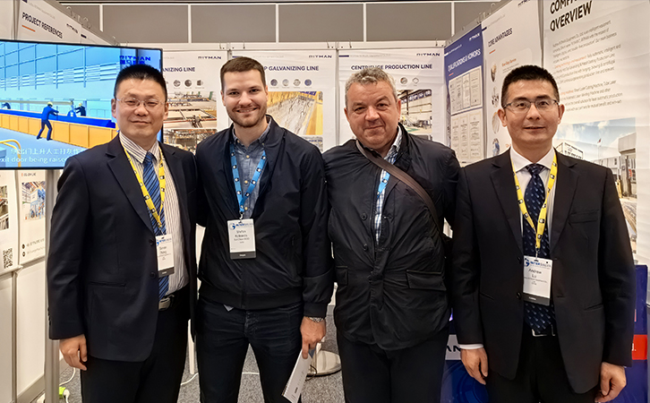 瑞馬智能參加第27屆歐洲國(guó)際熱浸鍍鋅大會(huì)，展現(xiàn)行業(yè)尖端技術(shù)實(shí)力